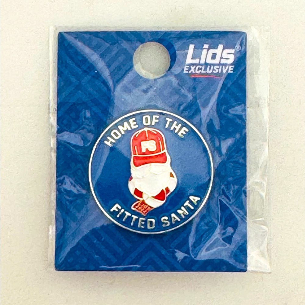 Lids Exclusive Home of the Fitted Santa Enamel Pin 2022